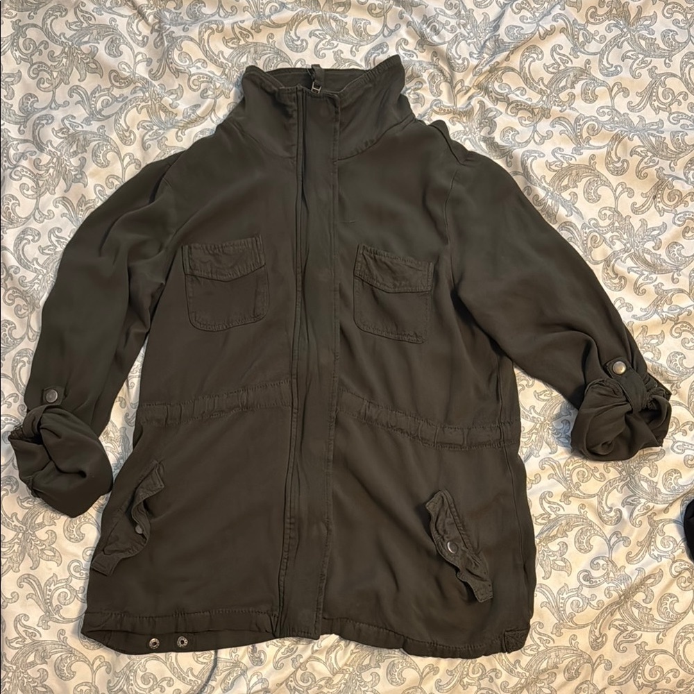Ashley By 26 International Olive Utility Jacket